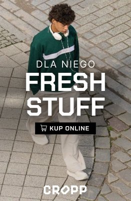 Cropp - gazetka promocyjna Nowości dla Niego od czwartku 14.08 