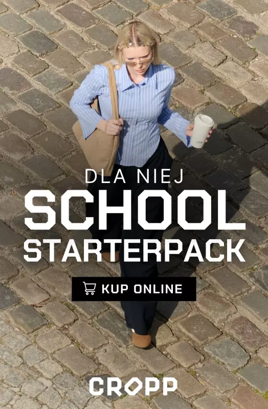 Cropp - gazetka promocyjna School Starterpack dla Niej od wtorku 19.08 