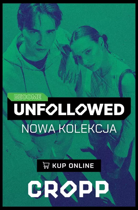 Cropp - gazetka promocyjna Become Unfollowed: nowości sezonu od środy 27.08 