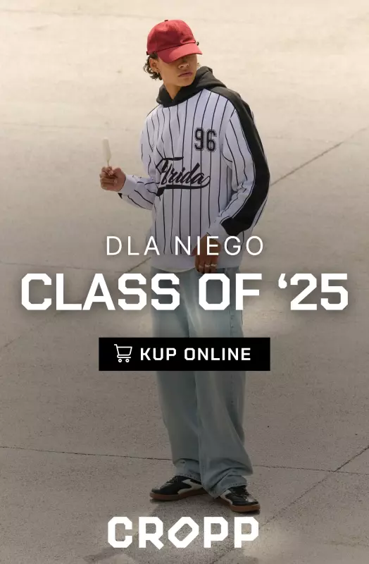 Cropp - gazetka promocyjna Class of ’25 – stylowy powrót do szkoły dla niego od czwartku 28.08 