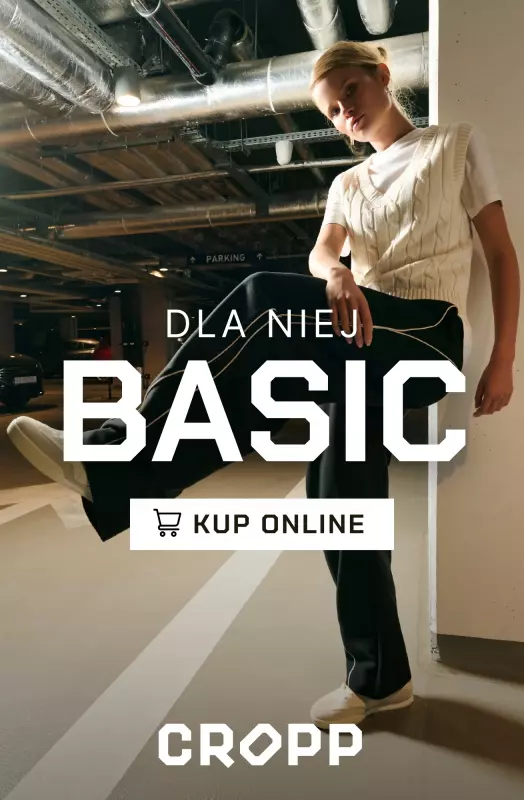 Cropp - gazetka promocyjna Kolekcja Basic dla niej  
