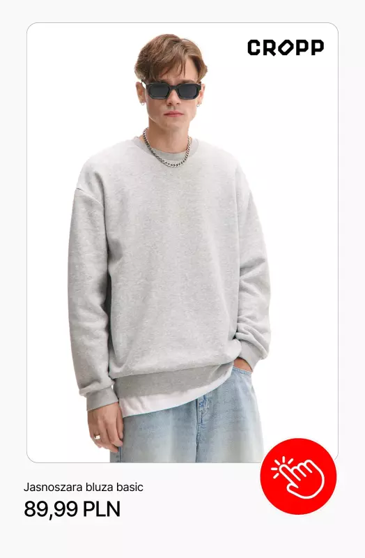 Cropp - gazetka promocyjna Kolekcja Basic dla niego od czwartku 04.09  - strona 7