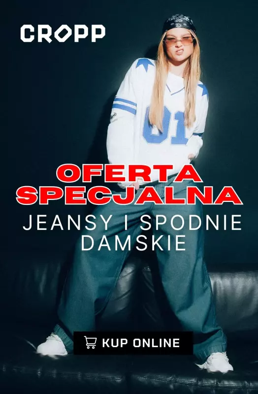 Cropp - gazetka promocyjna Wyprzedaż - damskie spodnie już od 49,99 zł od wtorku 09.09 do czwartku 18.09