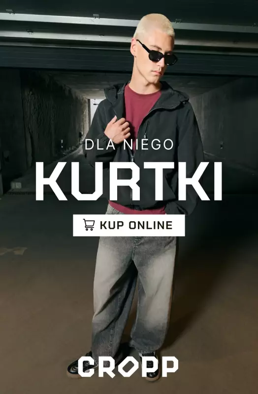Cropp - gazetka promocyjna Kurtki jesienne dla niego od wtorku 23.09 
