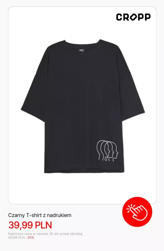 Cropp - gazetka promocyjna Odzież męska w promocyjnych cenach! od środy 01.10  - strona 4