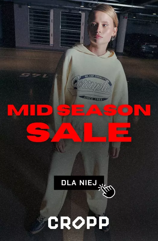 Cropp - gazetka promocyjna Mid Season Sale: dla niej od czwartku 09.10 do czwartku 30.10