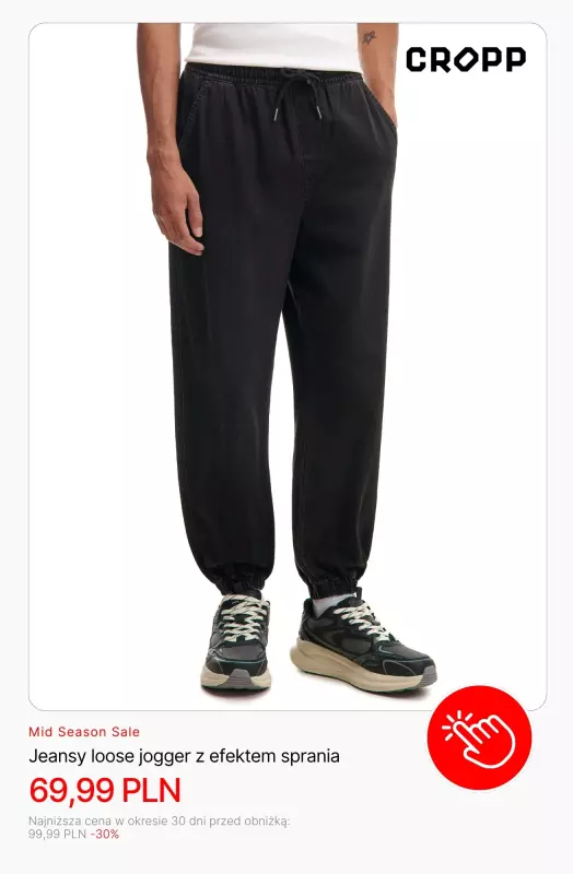 Cropp - gazetka promocyjna Mid Season Sale: dla niego   - strona 3