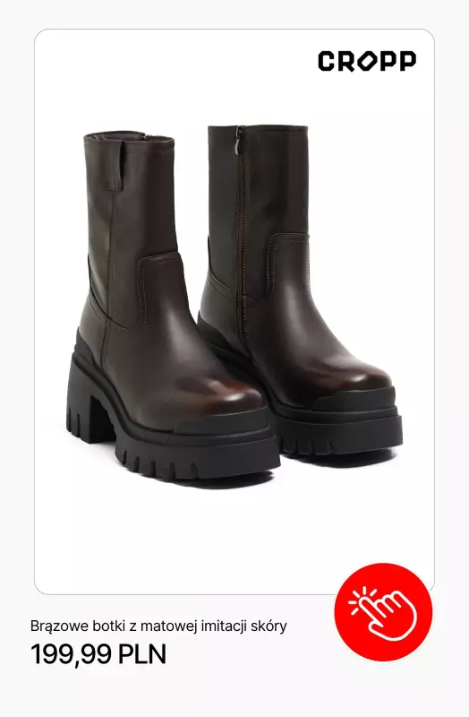 Cropp - gazetka promocyjna Jesienne botki damskie - od 89,99 zł   - strona 2