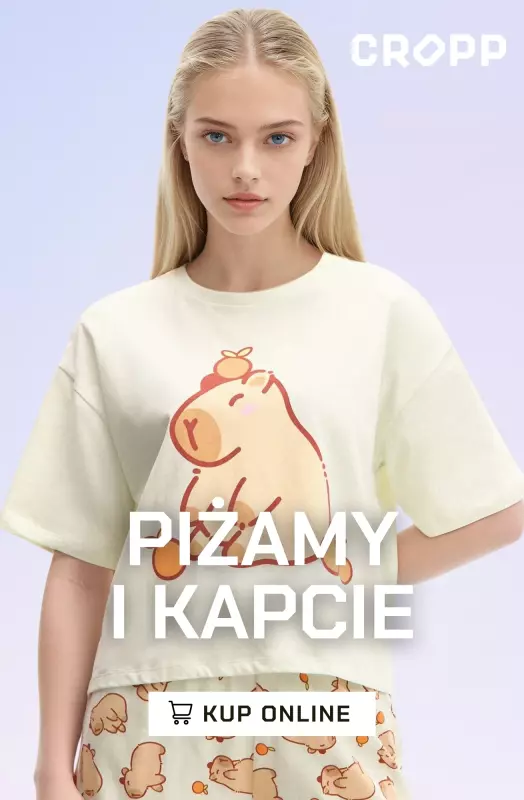 Cropp - gazetka promocyjna Piżamy i kapcie dla niej  