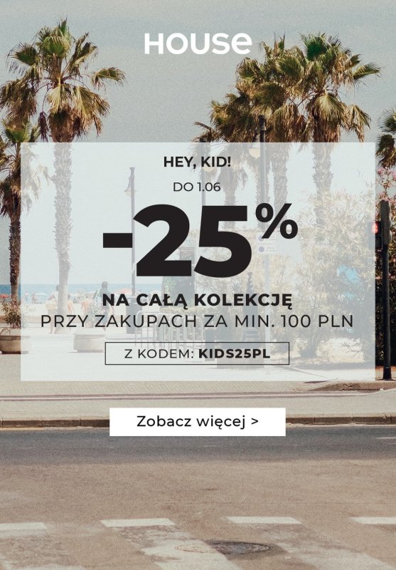 -25% z kodem na całą kolekcję
