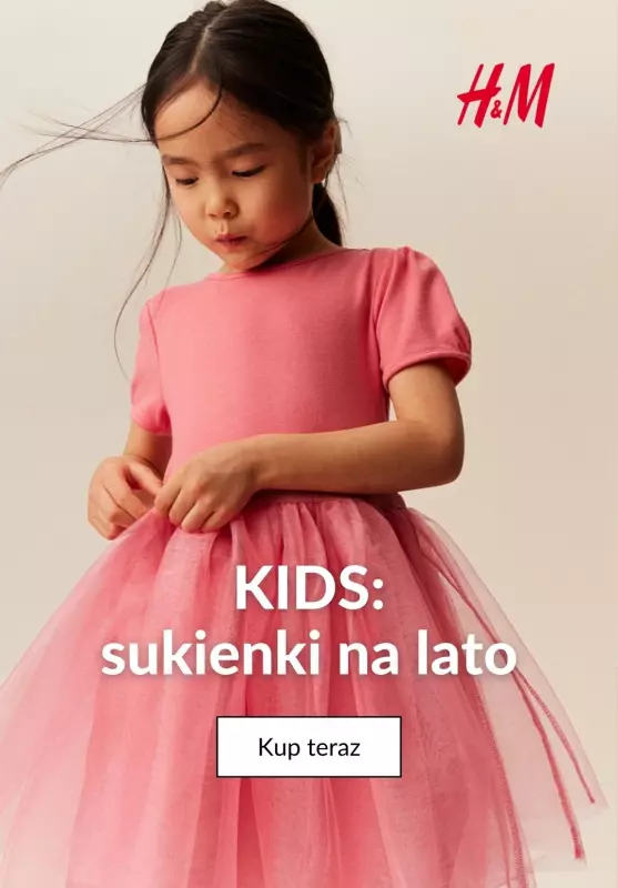 H&M - gazetka promocyjna KIDS: sukienki na lato od wtorku 21.05 do wtorku 28.05