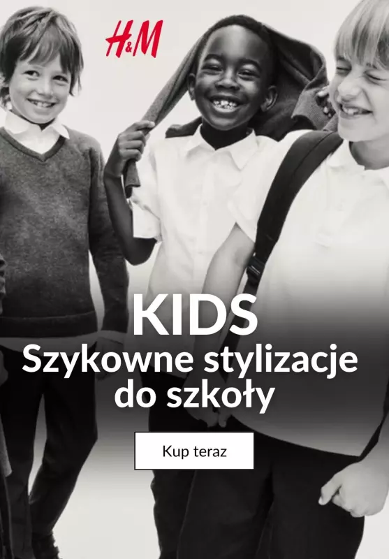 H&M - gazetka promocyjna Szykowne stylizacje do szkoły od środy 14.08 do środy 21.08