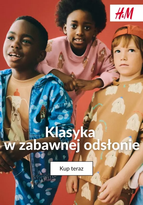 H&M - gazetka promocyjna KIDS: Klasyka w zabawnej odsłonie od wtorku 20.08 do środy 28.08