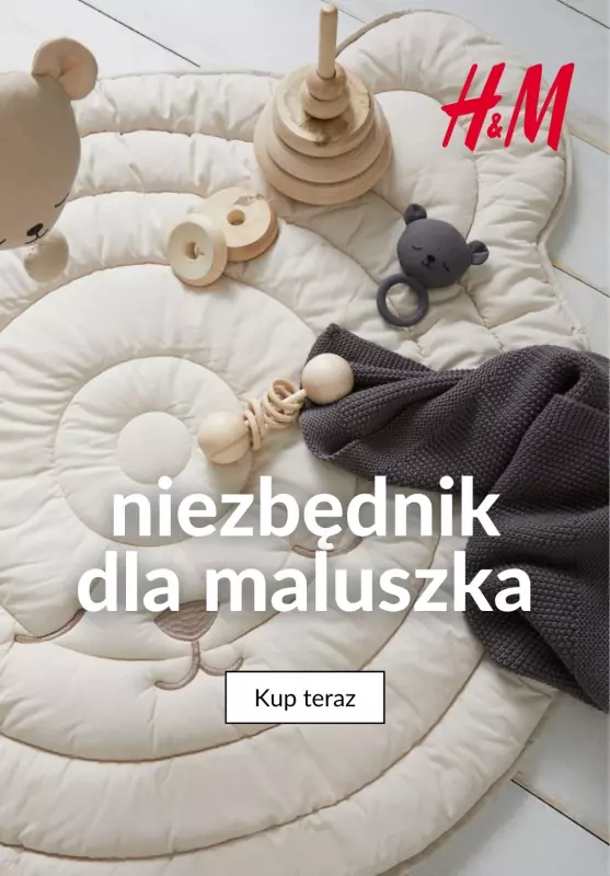 H&M - gazetka promocyjna Niezbędnik dla maluszka od poniedziałku 26.08 do niedzieli 01.09