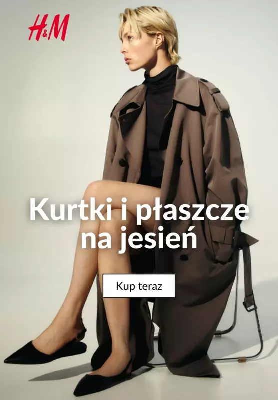 H&M - gazetka promocyjna Kurtki i płaszcze na jesień od środy 04.09 do niedzieli 15.09