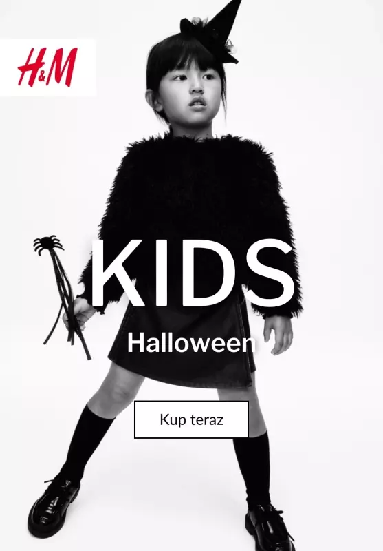 H&M - gazetka promocyjna KIDS: Halloween od poniedziałku 30.09 do czwartku 10.10