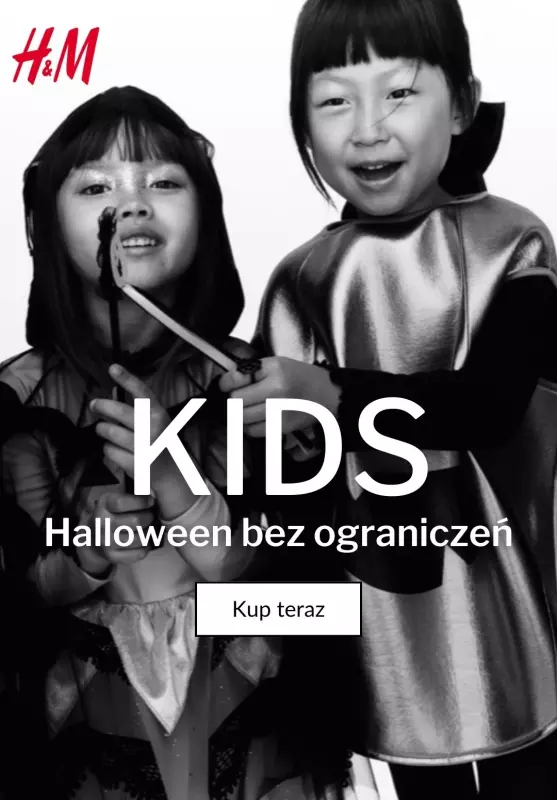 H&M - gazetka promocyjna KIDS: Halloween od wtorku 15.10 do czwartku 24.10