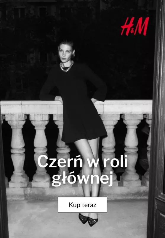 H&M - gazetka promocyjna Czerń w roli głównej od poniedziałku 18.11 do środy 27.11