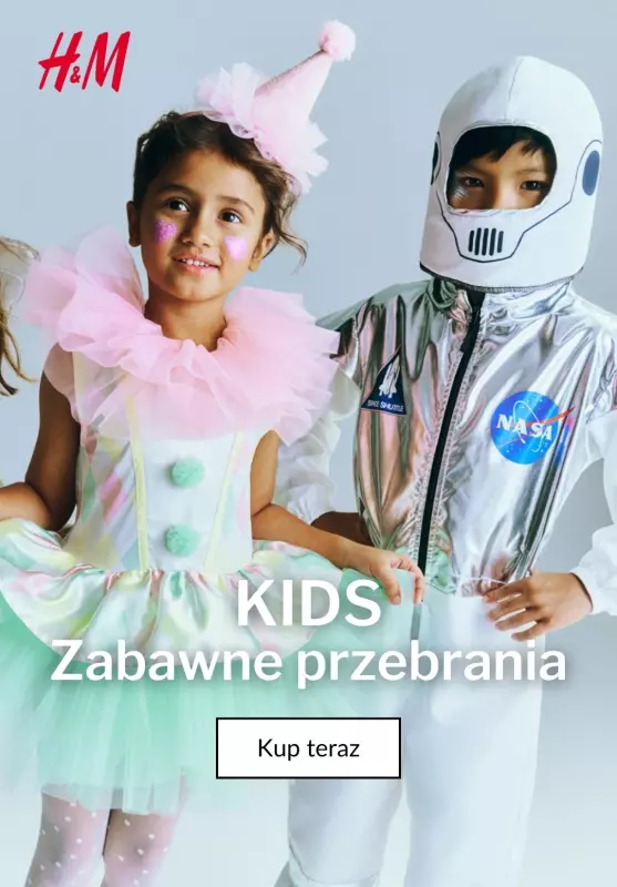 H&M - gazetka promocyjna KIDS: Zabawne przebrania od poniedziałku 13.01 do piątku 24.01