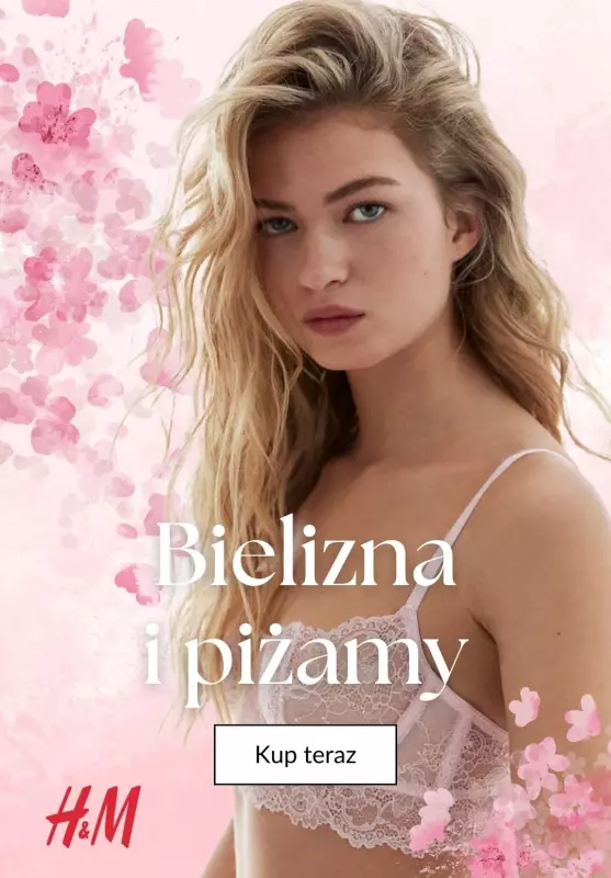 H&M - gazetka promocyjna Bielizna i piżamy w super cenach od poniedziałku 03.02 