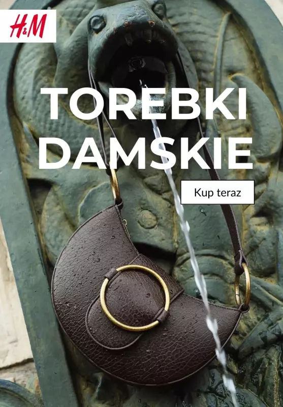 H&M - gazetka promocyjna Torebki damskie od 49,99 zł od wtorku 25.02 