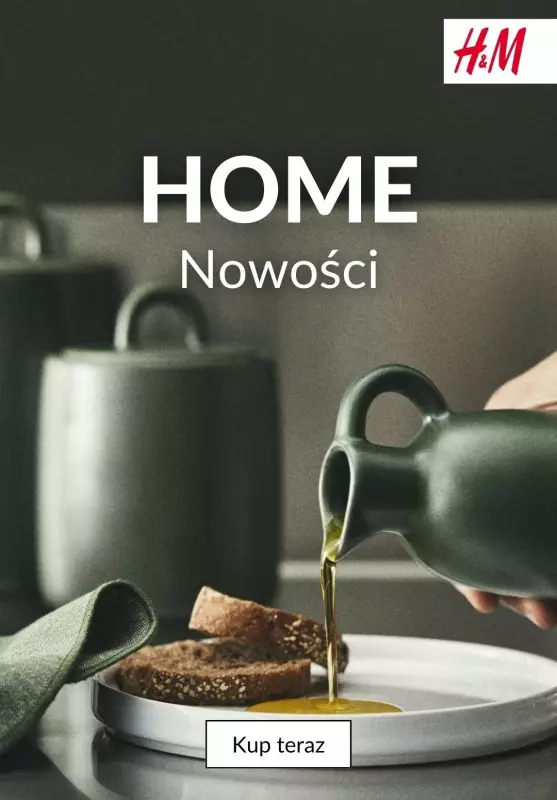 H&M - gazetka promocyjna Kategoria HOME: nowości  