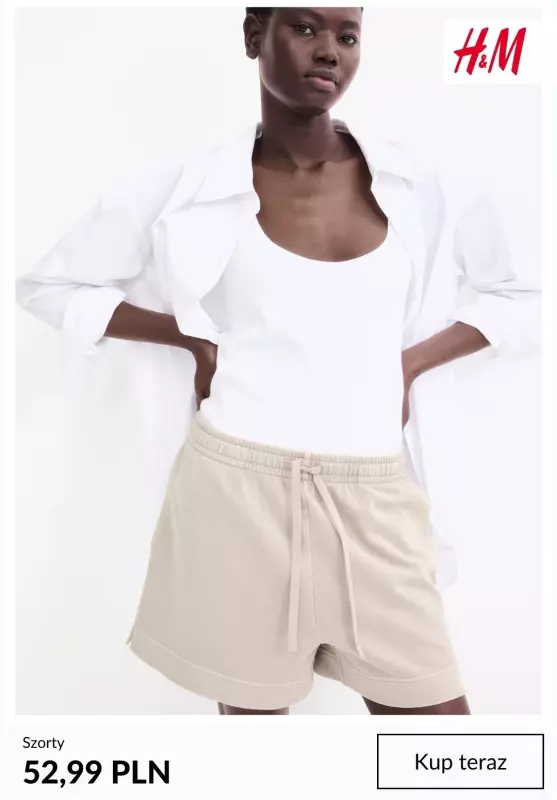 H&M - gazetka promocyjna Szorty damskie od piątku 02.05  - strona 5