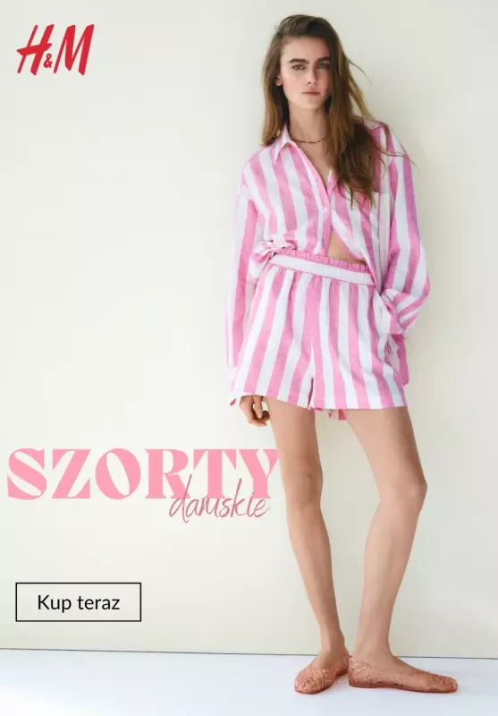 H&M - gazetka promocyjna Szorty damskie od piątku 02.05 