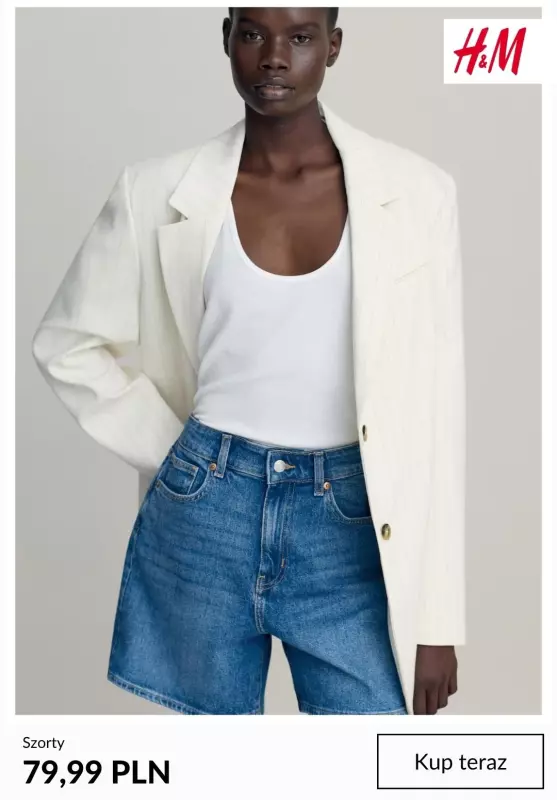 H&M - gazetka promocyjna Szorty damskie   - strona 3