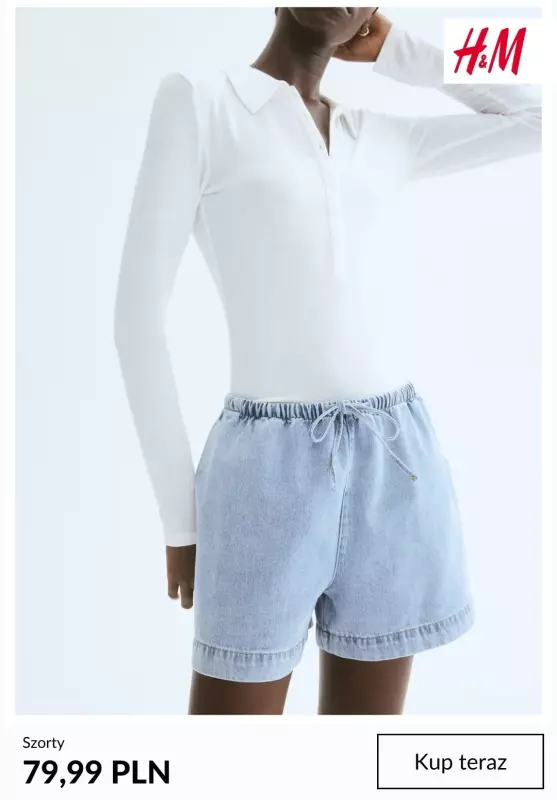 H&M - gazetka promocyjna Szorty damskie od piątku 02.05  - strona 9