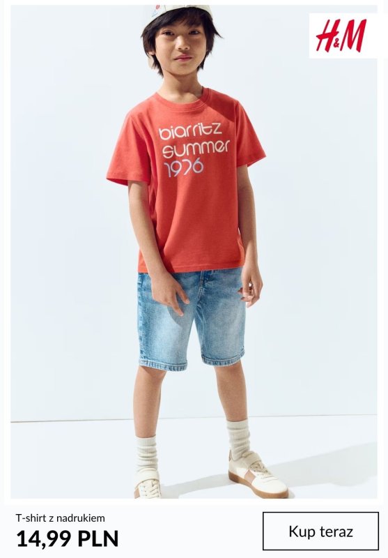 H&M - gazetka promocyjna Lato na horyzoncie - ubranka letnie dla dzieci od poniedziałku 05.05  - strona 9