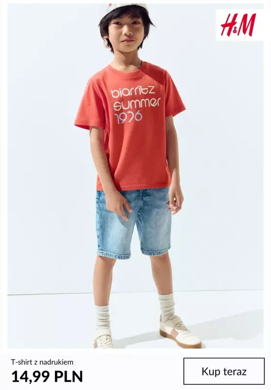 H&M - gazetka promocyjna Lato na horyzoncie - ubranka letnie dla dzieci od poniedziałku 05.05  - strona 9