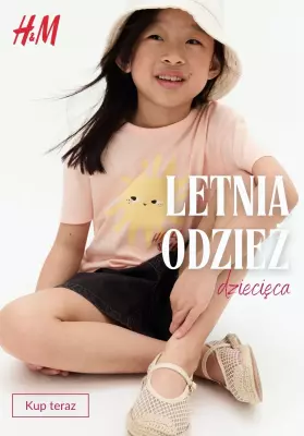 H&M - gazetka promocyjna Letnia odzież dziecięca od wtorku 13.05 