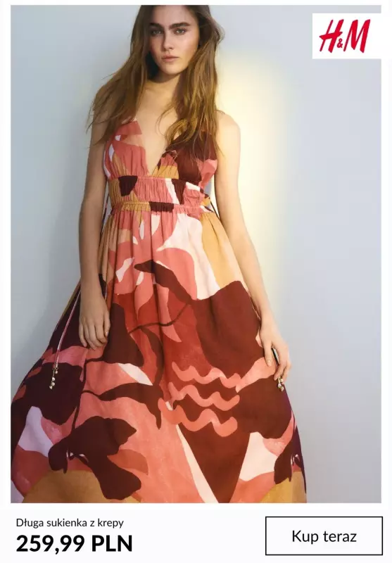 H&M - gazetka promocyjna Sukienki MAXI   - strona 3