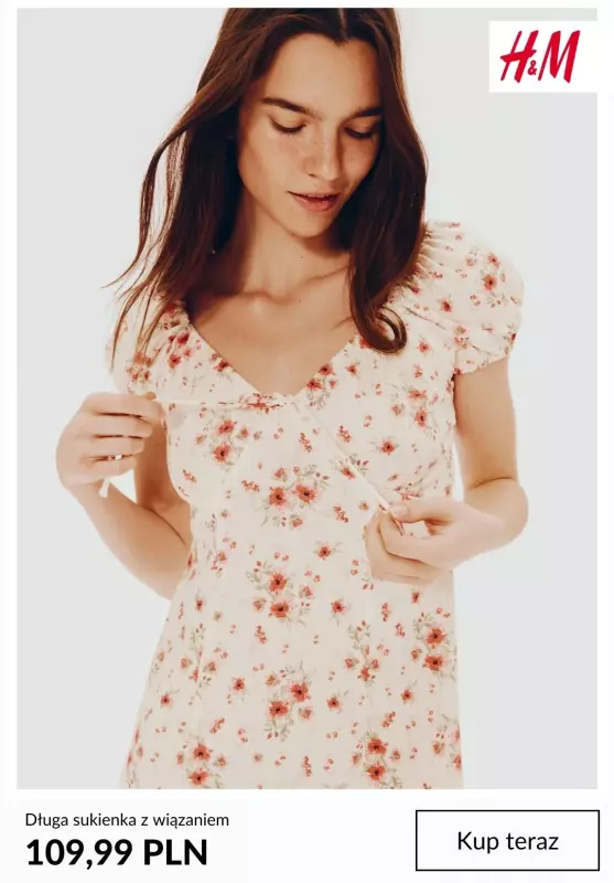 H&M - gazetka promocyjna Sukienki MAXI od piątku 16.05  - strona 4