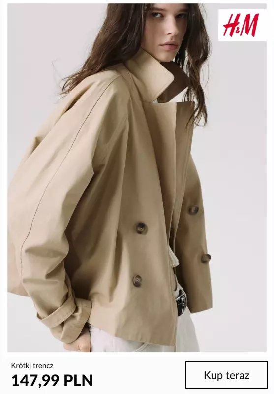 H&M - gazetka promocyjna Damskie TRENCZE   - strona 2