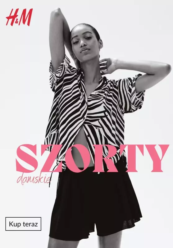 H&M - gazetka promocyjna Szorty damskie od wtorku 27.05 