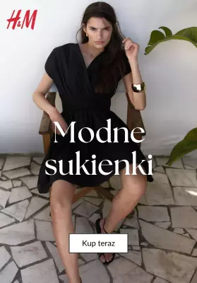 H&M - gazetka promocyjna Modne sukienki od piątku 30.05 