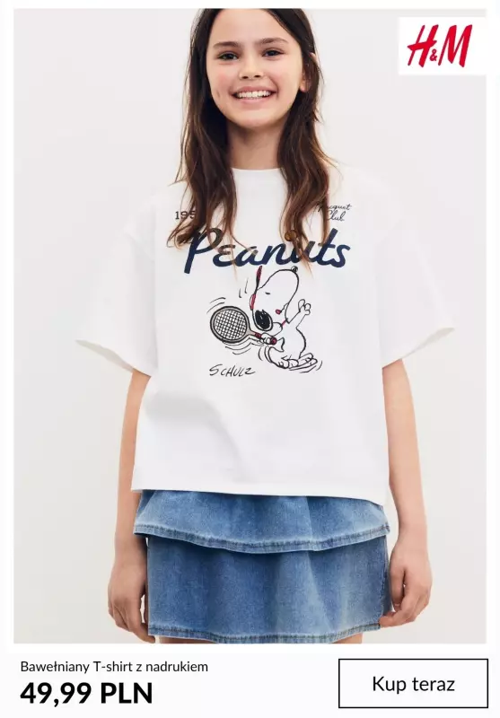H&M - gazetka promocyjna TOPY dziewczęce od 39,99 PLN   - strona 3