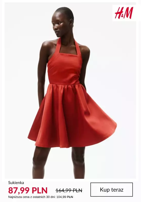 H&M - gazetka promocyjna Sukienki na WYPRZEDAŻY od wtorku 24.06  - strona 8