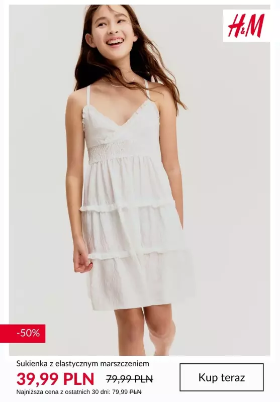 H&M - gazetka promocyjna Ubranka dziecięce - WYPRZEDAŻ   - strona 2