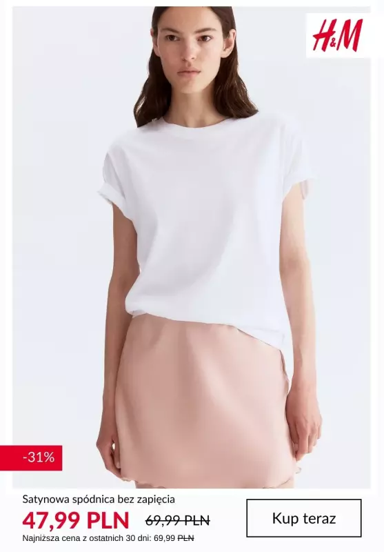 H&M - gazetka promocyjna PROMOCJE na spódnice   - strona 2