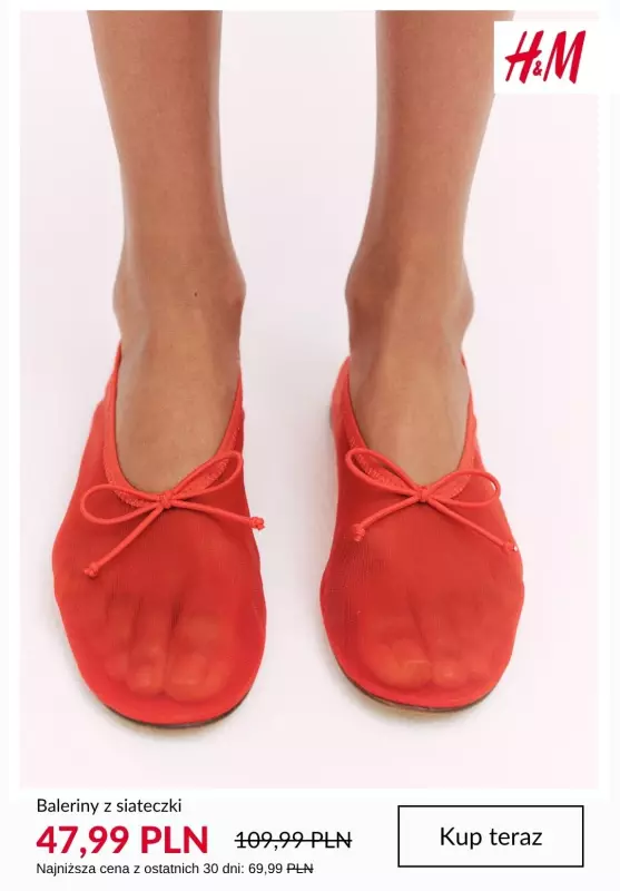 H&M - gazetka promocyjna Obuwie damskie - PROMCJE od środy 02.07  - strona 6