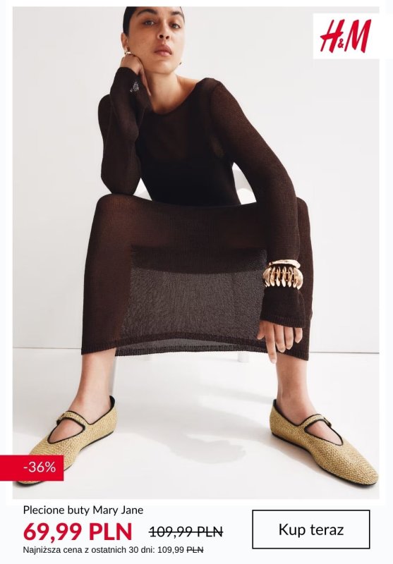 H&M - gazetka promocyjna Obuwie damskie - PROMCJE od środy 02.07  - strona 4