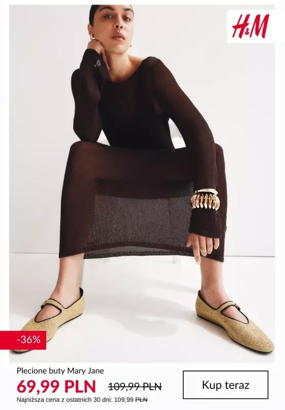 H&M - gazetka promocyjna Obuwie damskie - PROMCJE od środy 02.07  - strona 4