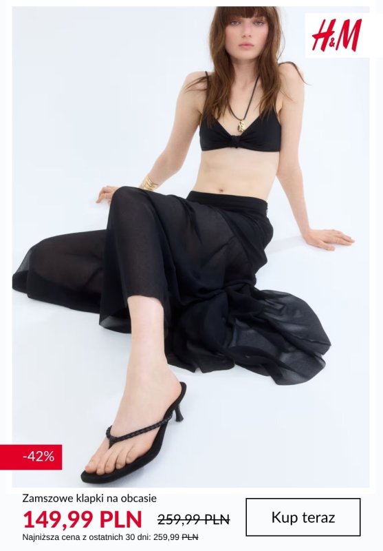 H&M - gazetka promocyjna Obuwie damskie - PROMCJE od środy 02.07  - strona 9