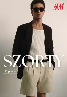 H&M - gazetka promocyjna Szorty męskie - SALE od piątku 04.07 