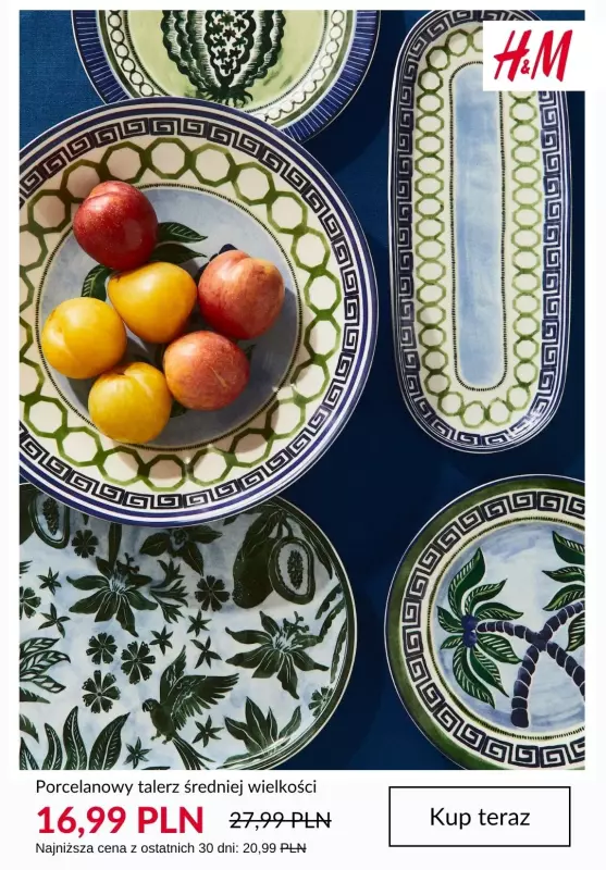 H&M - gazetka promocyjna HOME: wyprzedaż od poniedziałku 07.07  - strona 6
