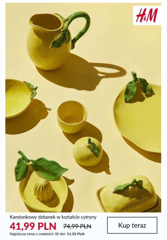 H&M - gazetka promocyjna HOME: wyprzedaż od poniedziałku 07.07  - strona 3