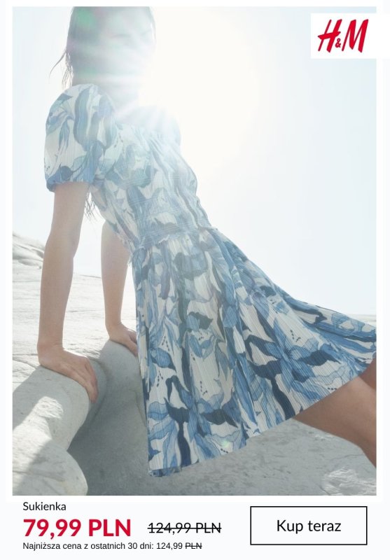 H&M - gazetka promocyjna PROMOCJE na sukienki od czwartku 10.07  - strona 4